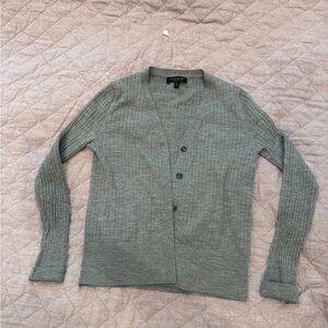 Banana Republic Gray Cardigan Sweater